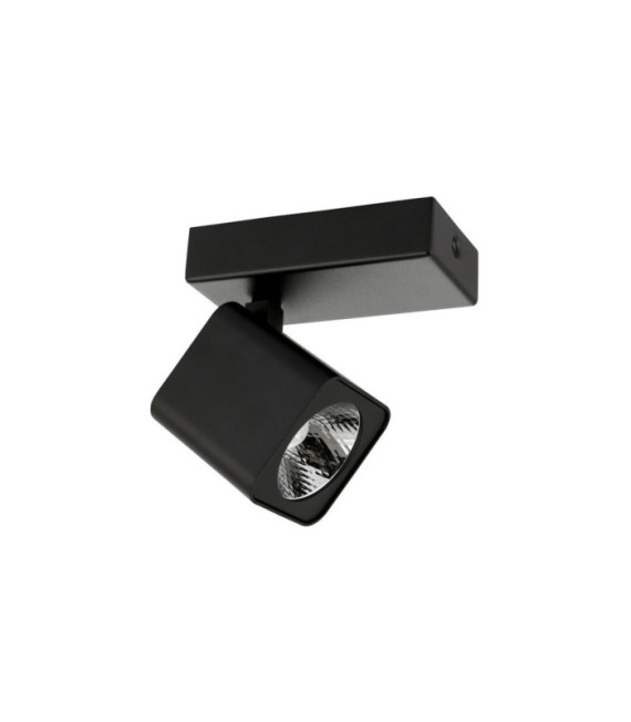 Foco Aveiro Acero, Aluminio Negro