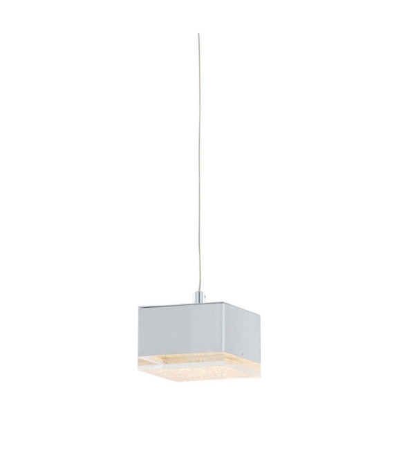 Suspension LED Seth Acrylique,alliage métallique Chrome