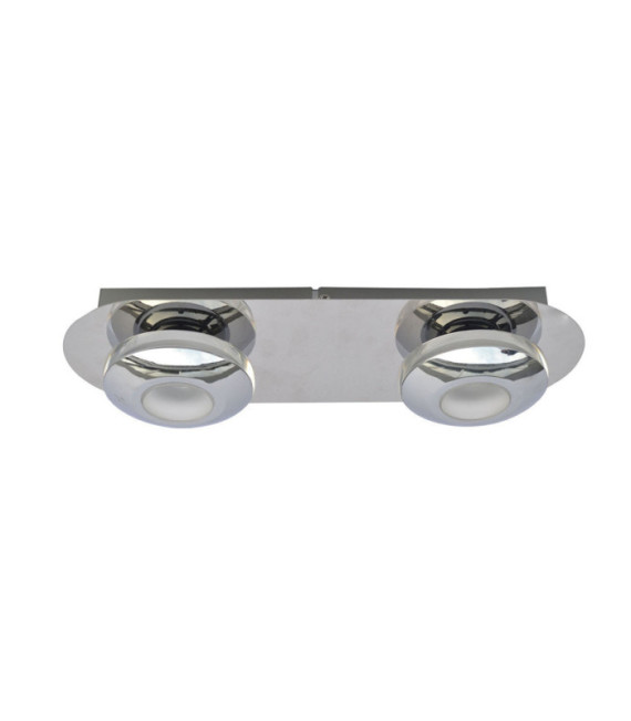 Calvin ceiling light Metal alloy Chrome