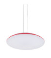 Suspension LED Visco Alliage métallique Rouge