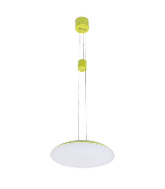 Suspension LED Visco Alliage métallique Noir, Vert