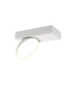 Spotlight Castelio Plastic, steel, aluminum White