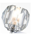 Quoizel wall light Steel, K9 crystal glass Polished chrome