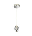 Suspension Huelto Acrylique,acier,aluminium Chrome