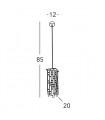 PRISMA Pendant Light 1 light - 4