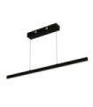 Layla pendant light Mild steel, aluminum Black