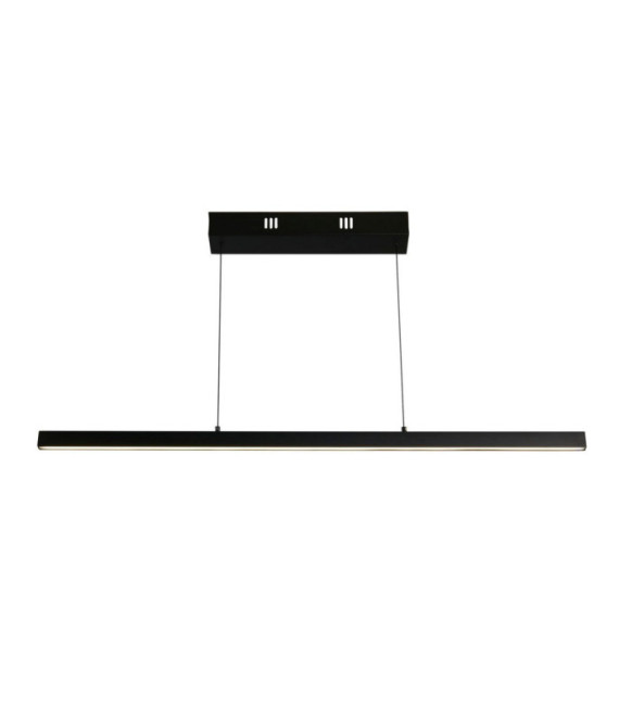 Layla Pendelleuchte Baustahl, Aluminium Schwarz