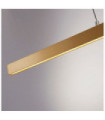 Kelly pendant light Mild steel, aluminum Gold