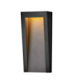 Hinkley Outdoor Wall Light Glass, Weather Resistant Composite Textured Black