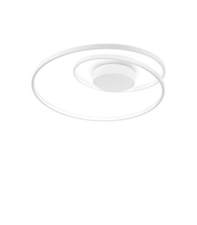 OZ LED ceiling light Metal, White plastic