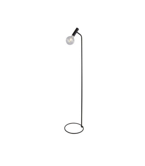 Lampadaire Dulwich Acier doux Noir mat