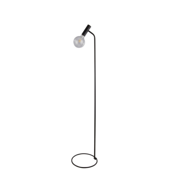Lampadaire Dulwich Acier doux Noir mat