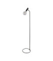 Dulwich Floor Lamp Mild Steel Matt Black