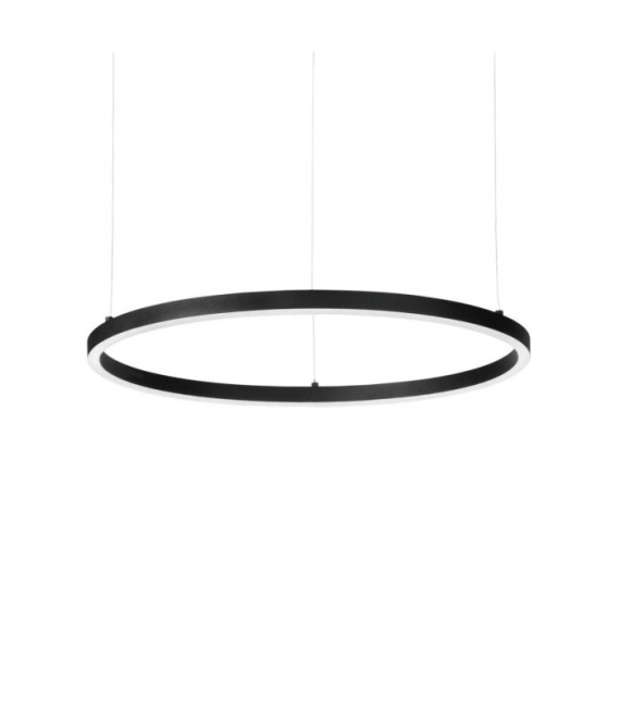 ORACLE LED pendant light Metal, plastic, aluminum Black