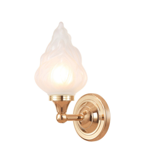 Austen aplique Vidrio, Aluminio Oro rosa