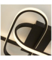 Integrated LED ceiling light Clip Mild steel White, Black