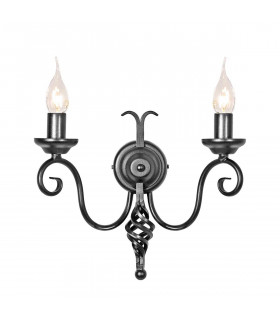 plafonnier ventilateur vintage 2 ampoules e27 max 60w brun patiné
