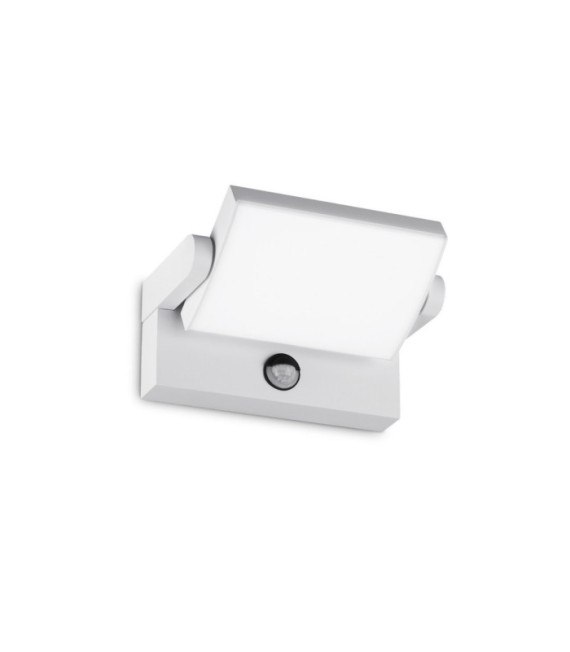 Outdoor wall light SWIPE Metal, White Plastic