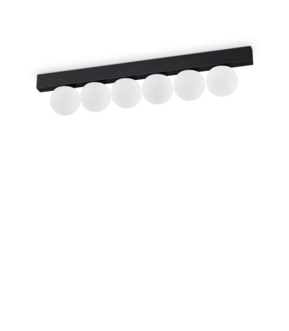 Ping Black Metal Ceiling Light