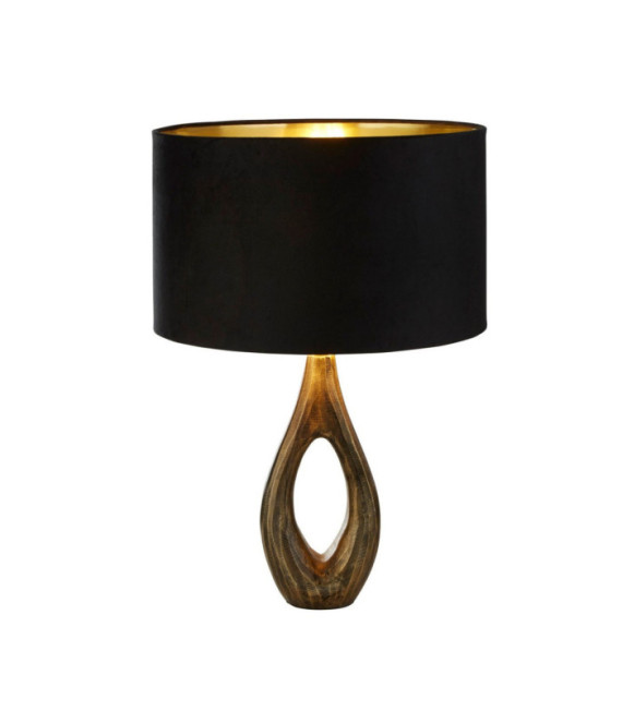 Lámpara de mesa Bucklow Latón Latón antiguo