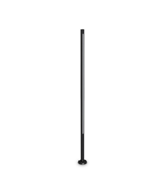 JEDI Stehleuchte für den Außenbereich, Glas, schwarzes Metall