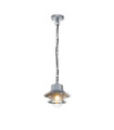 Applique murale extérieur Copenhagen Verre transparent,acier inoxydable 304 Argent