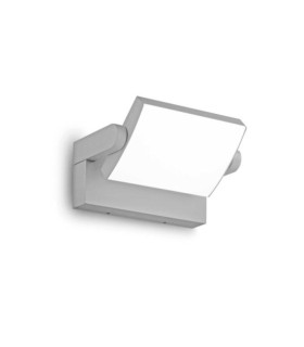 Aplique de exterior Swipe Metal, Plástico gris