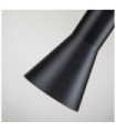 Suspension Etoile Résine,Acier Noir mat, feuille d'or