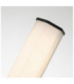 Wall light Bathroom Hinkley Steel, opal frosted glass Matt black