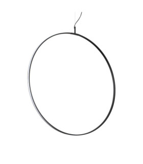 Lámpara colgante LED CIRCUS Metal, plástico negro