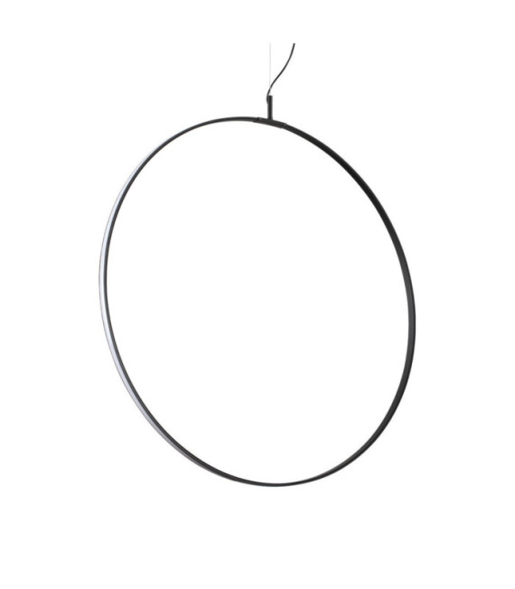 Lámpara colgante LED CIRCUS Metal, plástico negro