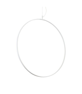 Lámpara colgante LED CIRCUS Metal, plástico blanco