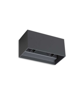 Outdoor wall light Atom Metal Anthracite