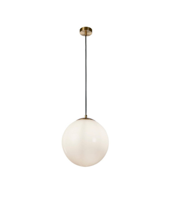 Suspension Atom Acier doux,verre Laiton