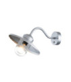 Klampenborg outdoor wall light Transparent glass, 304 stainless steel Silver