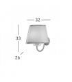 IMPERIAL Wall Light 1 light - 2