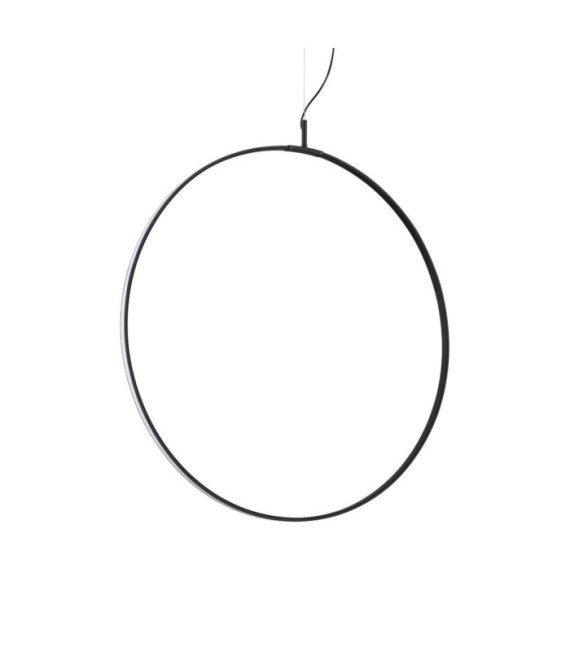 Lámpara colgante LED CIRCUS Metal, plástico negro