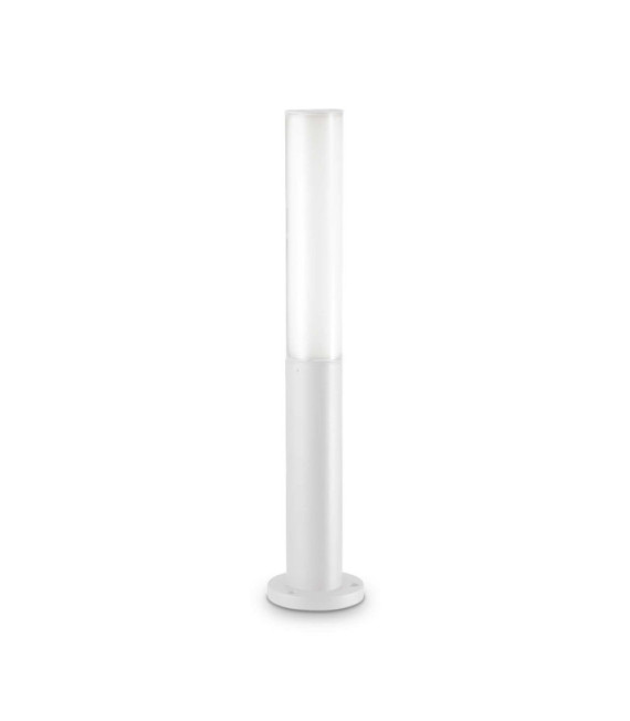 Etere White Aluminum garden bollard