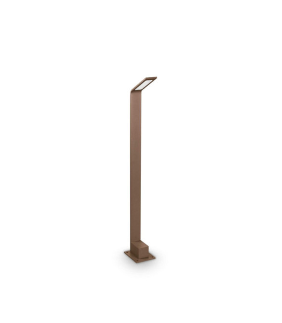 Borne de jardin Agos Métal,Aluminium Brun