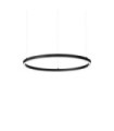 Suspension LED ORACLE Métal,plastique,aluminium Noir