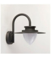 Texas wall light Aluminum, polycarbonate Gray
