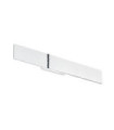 Applique murale LED ZIG Métal Chrome