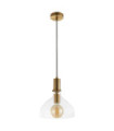 Suspension Margarita Acier doux,verre Laiton