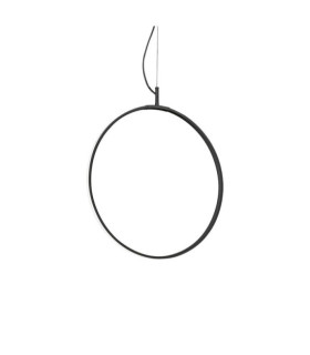 Lámpara colgante LED CIRCUS Metal, plástico negro