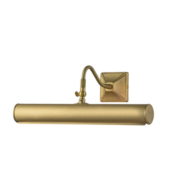 Picture wall light Steel Brushed brass