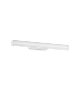 Lampada da parete a LED PRETTY Metallo, plastica bianca