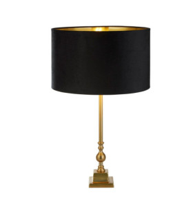 Whitby Brass Tischlampe Antikmessing