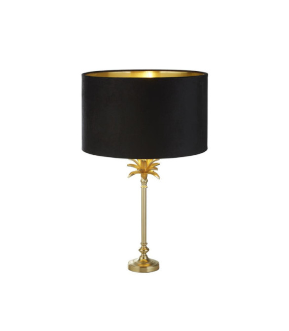 Lámpara de mesa Palm Acero dulce Latón satinado