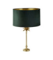 Palm table lamp Mild steel Satin brass