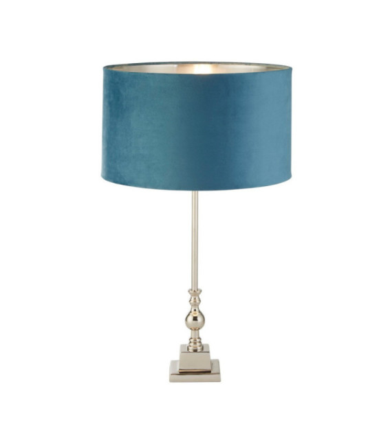 Whitby Messing-Chrom-Tischlampe